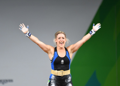 Jodey Hughes weightlifting