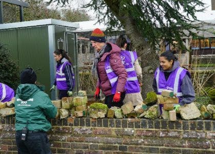 A volunteering day at ZSL Whipsnade Zoo – Richard Hemley